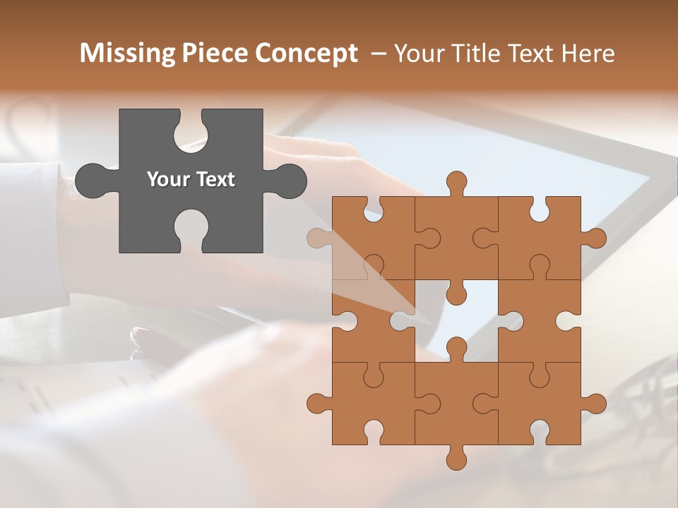 Interactive Touchpad Technology PowerPoint Template