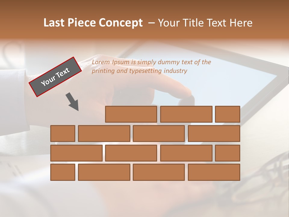 Interactive Touchpad Technology PowerPoint Template