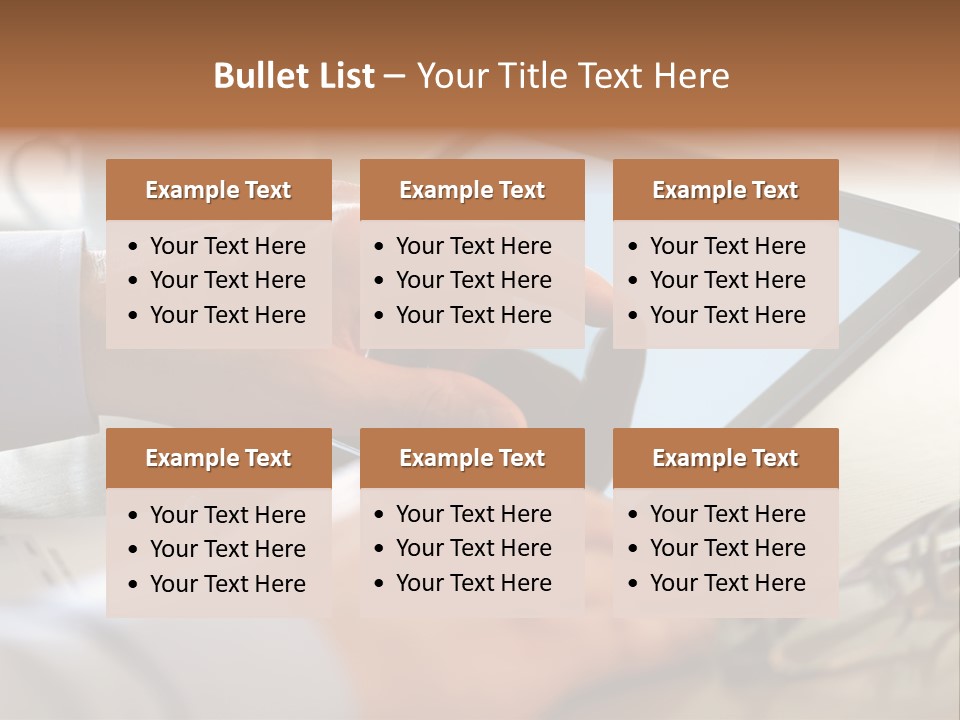 Interactive Touchpad Technology PowerPoint Template