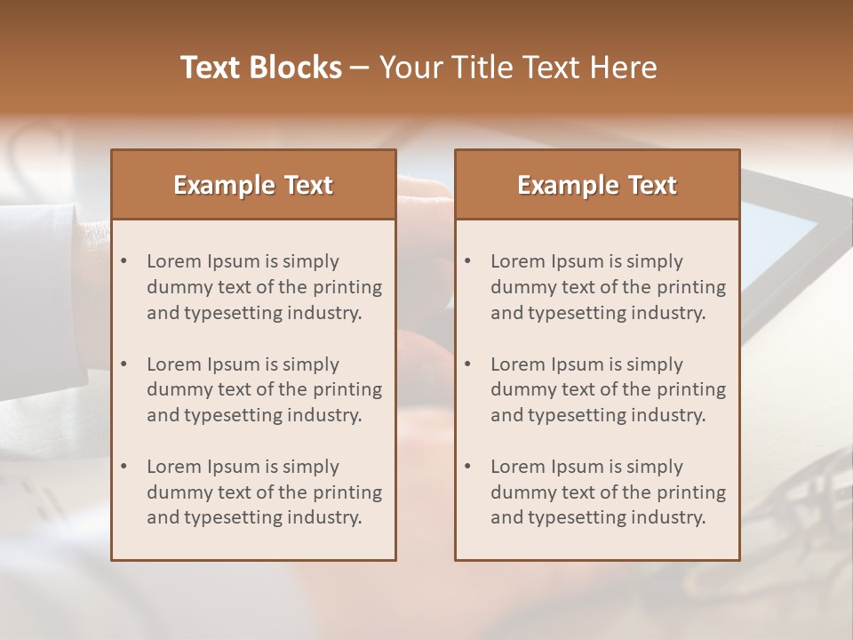 Interactive Touchpad Technology PowerPoint Template