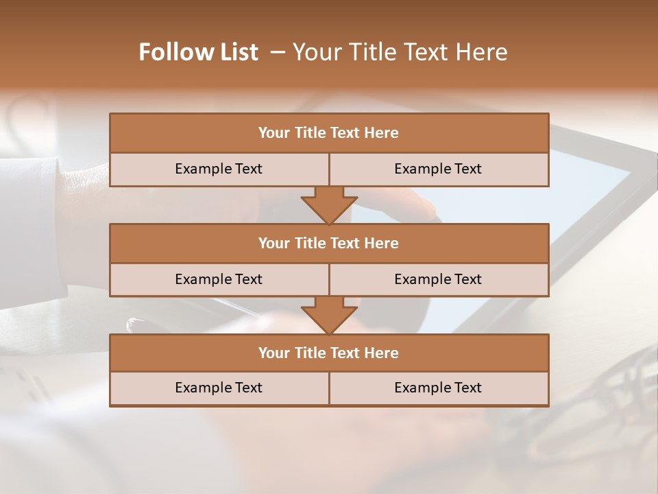 Interactive Touchpad Technology PowerPoint Template