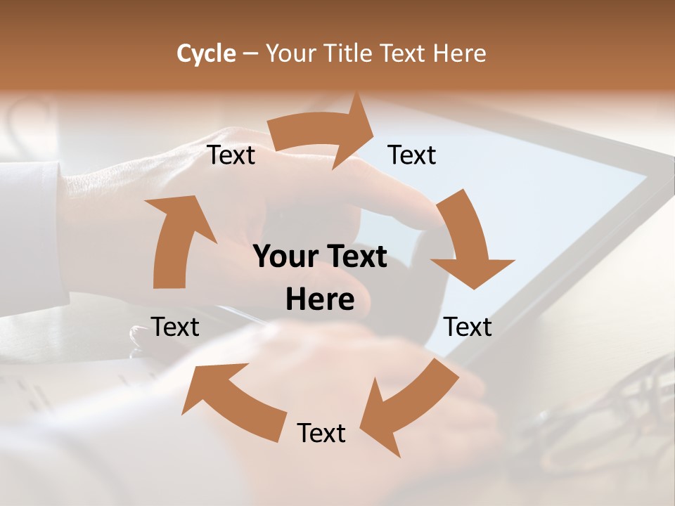 Interactive Touchpad Technology PowerPoint Template