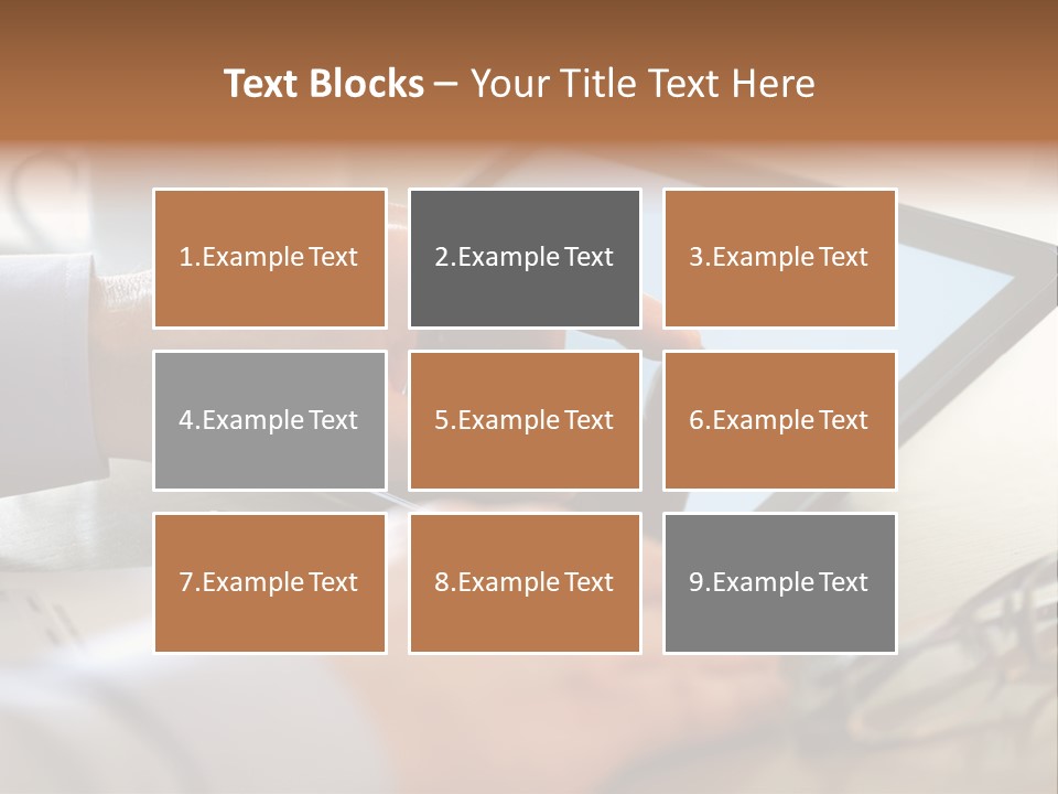 Interactive Touchpad Technology PowerPoint Template