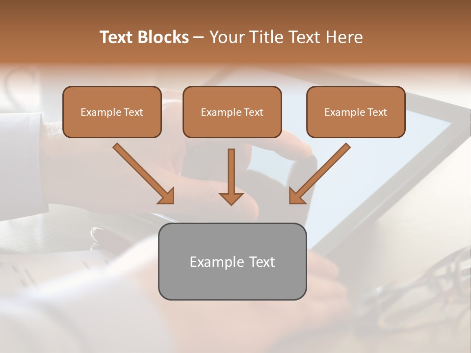 Interactive Touchpad Technology PowerPoint Template
