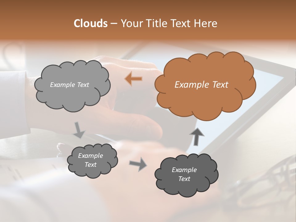 Interactive Touchpad Technology PowerPoint Template