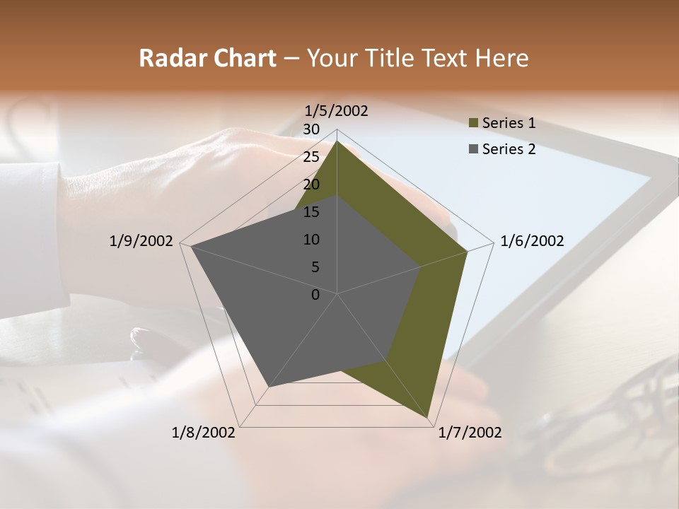 Interactive Touchpad Technology PowerPoint Template