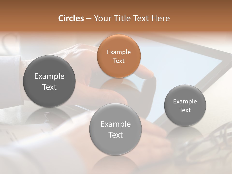 Interactive Touchpad Technology PowerPoint Template
