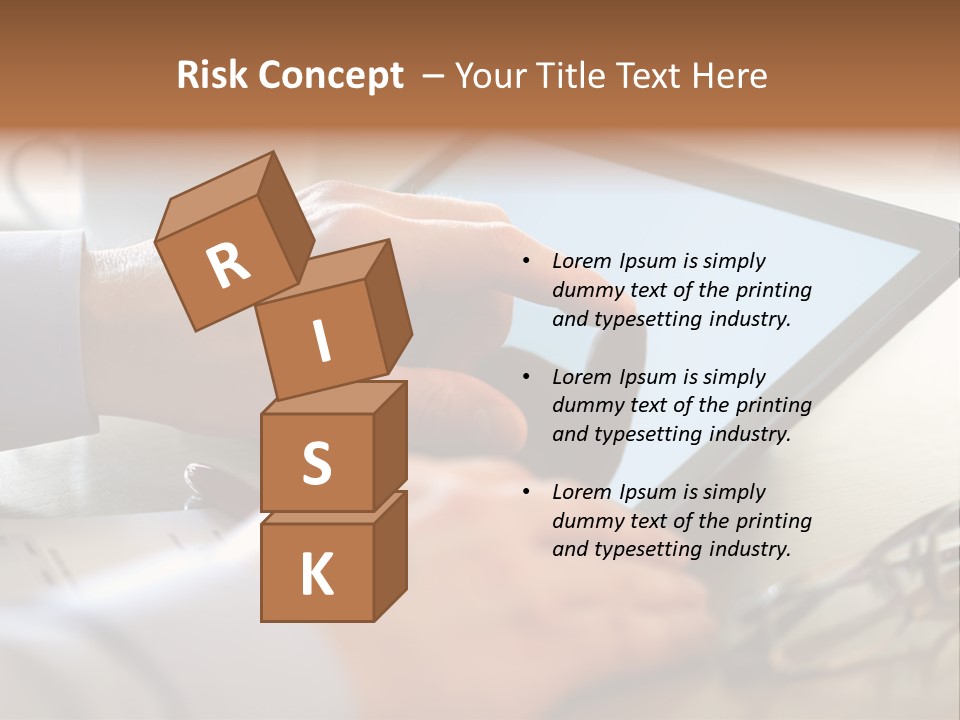 Interactive Touchpad Technology PowerPoint Template