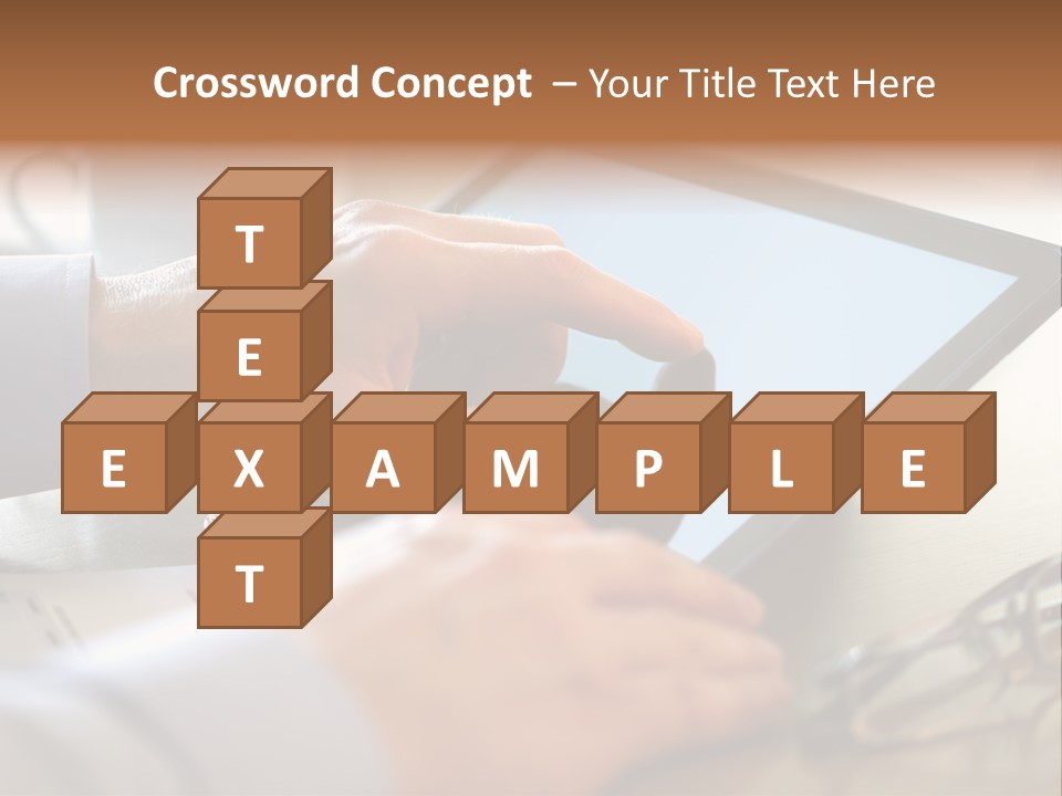 Interactive Touchpad Technology PowerPoint Template