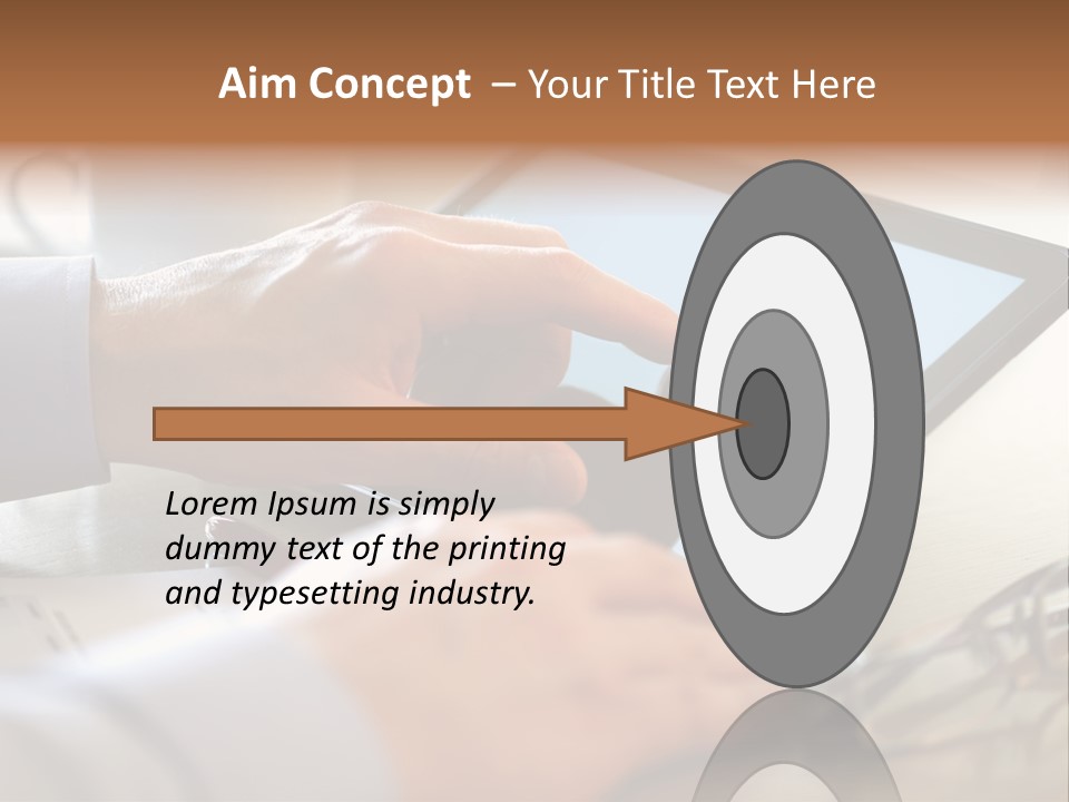 Interactive Touchpad Technology PowerPoint Template