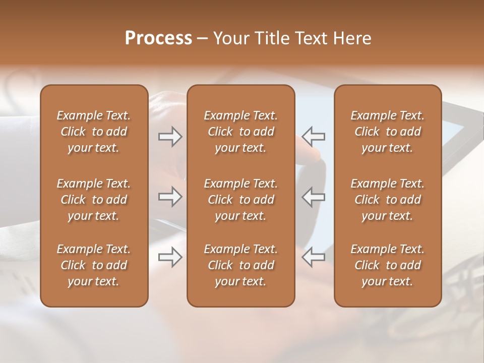 Interactive Touchpad Technology PowerPoint Template