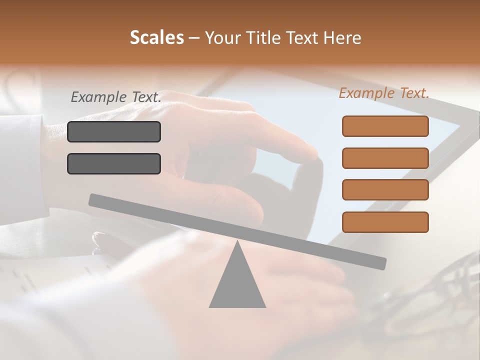 Interactive Touchpad Technology PowerPoint Template