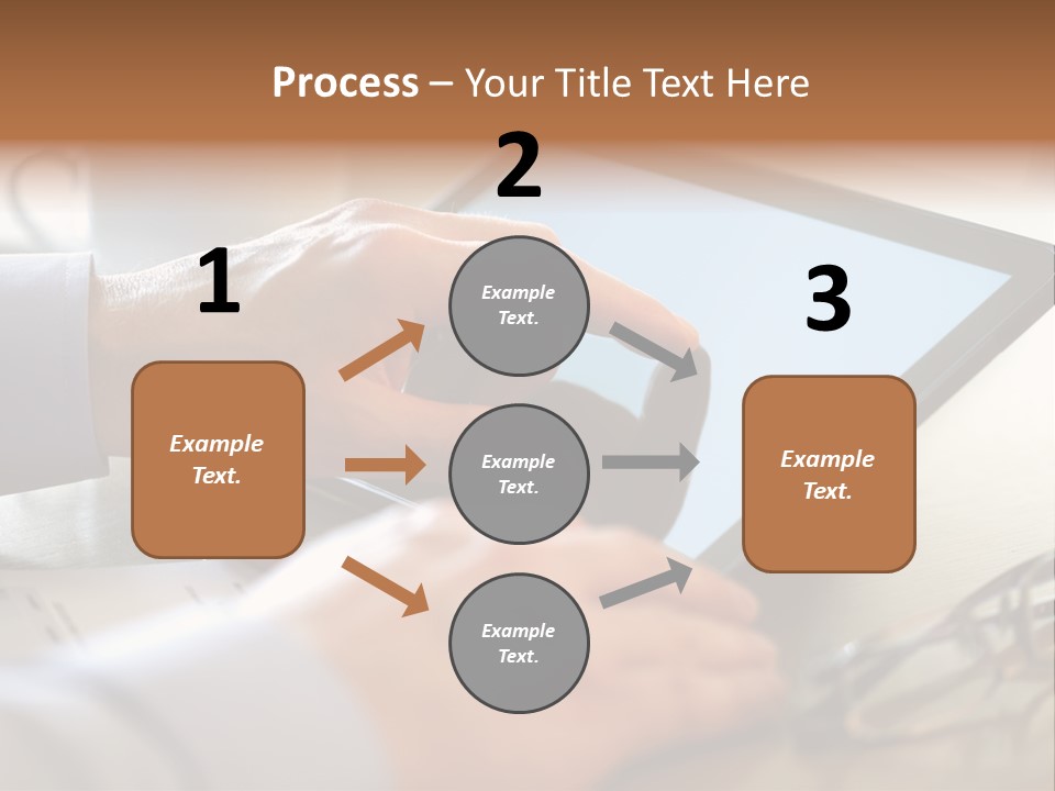 Interactive Touchpad Technology PowerPoint Template