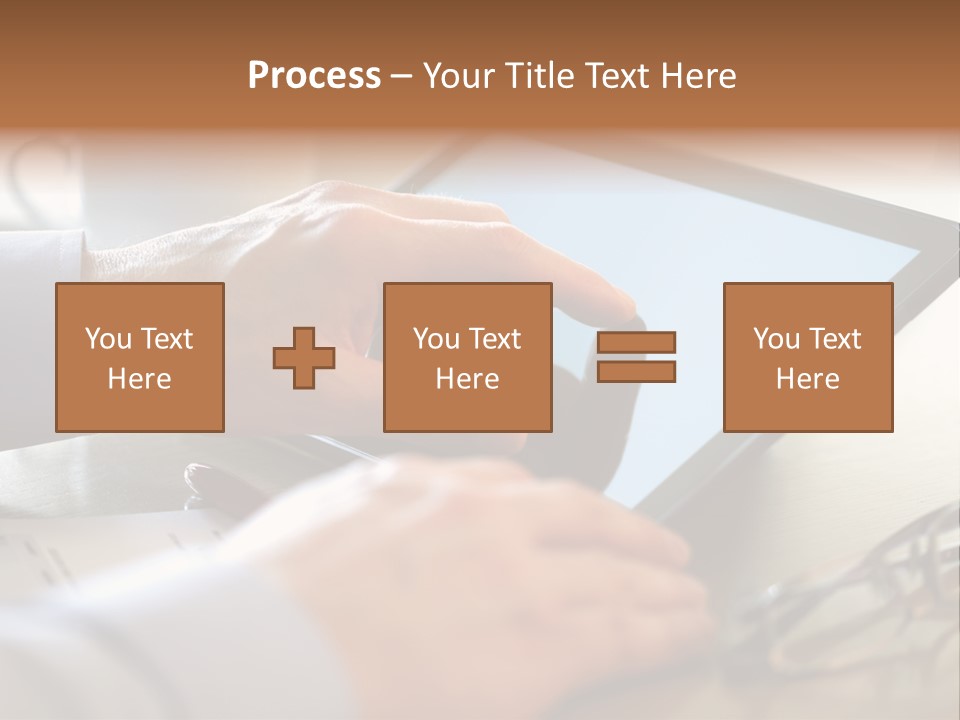 Interactive Touchpad Technology PowerPoint Template