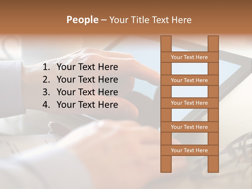 Interactive Touchpad Technology PowerPoint Template
