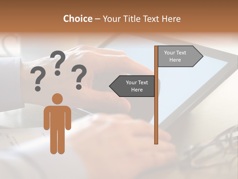 Interactive Touchpad Technology PowerPoint Template