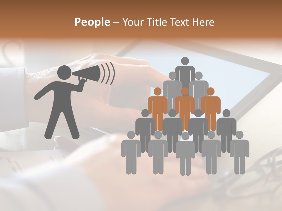 Interactive Touchpad Technology PowerPoint Template