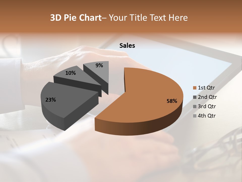Interactive Touchpad Technology PowerPoint Template