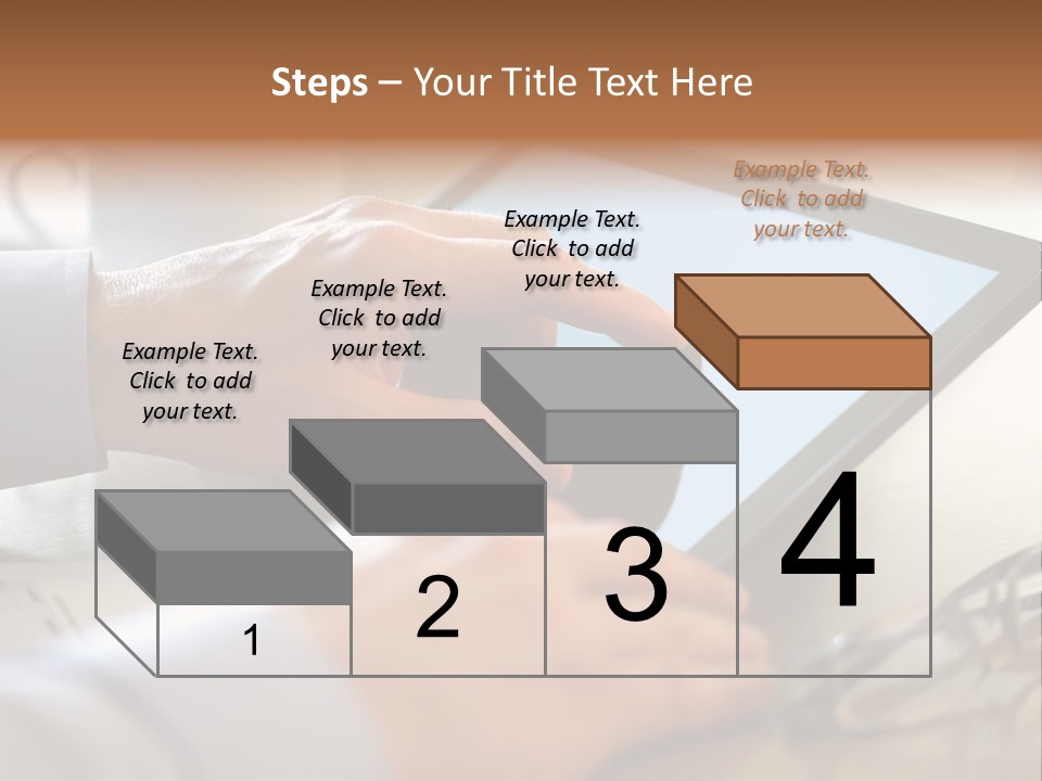 Interactive Touchpad Technology PowerPoint Template