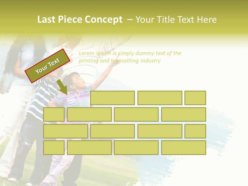 Dad Person Togetherness PowerPoint Template