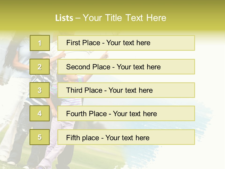 Dad Person Togetherness PowerPoint Template