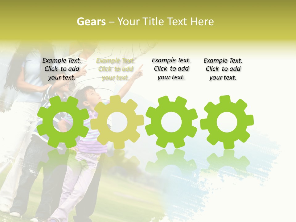 Dad Person Togetherness PowerPoint Template