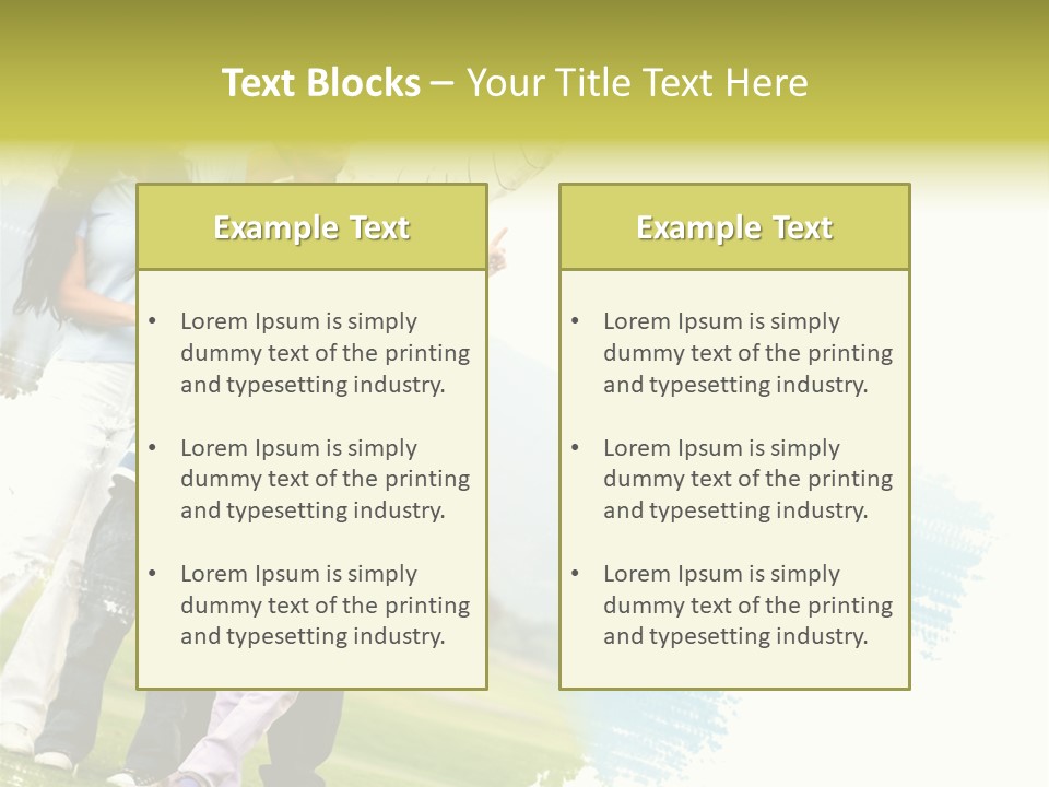 Dad Person Togetherness PowerPoint Template