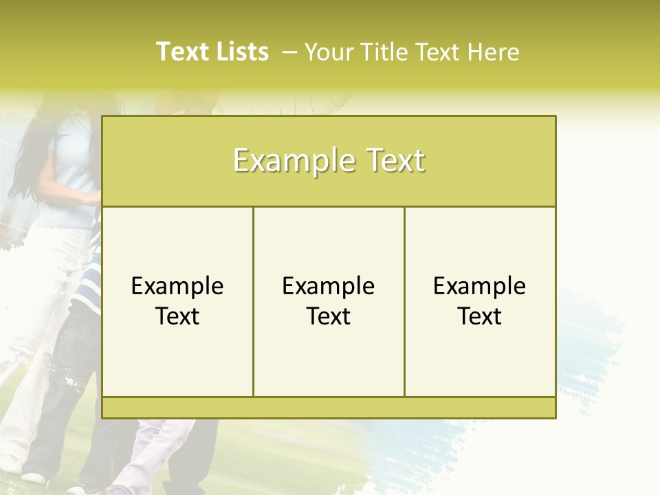 Dad Person Togetherness PowerPoint Template