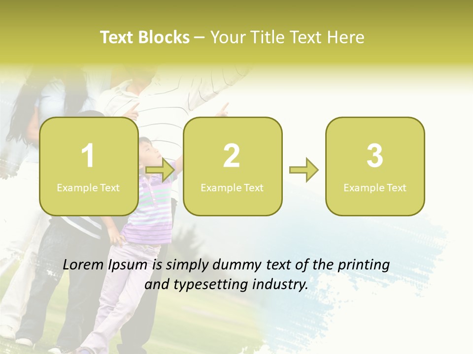 Dad Person Togetherness PowerPoint Template
