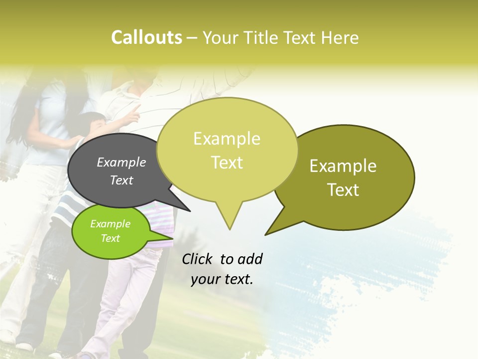 Dad Person Togetherness PowerPoint Template