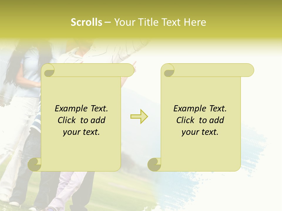 Dad Person Togetherness PowerPoint Template