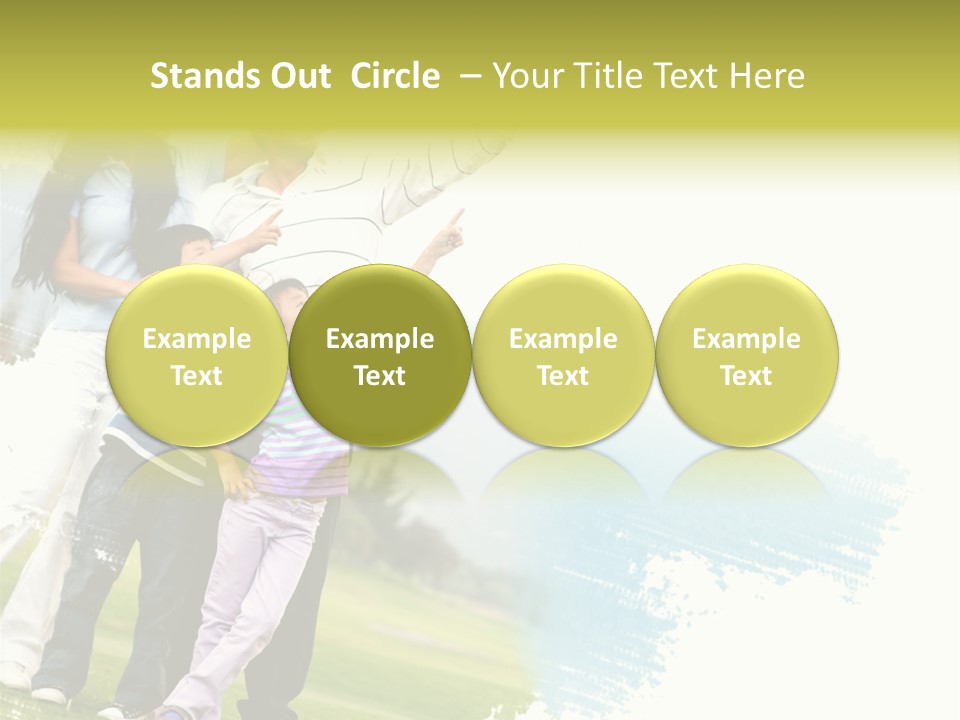 Dad Person Togetherness PowerPoint Template