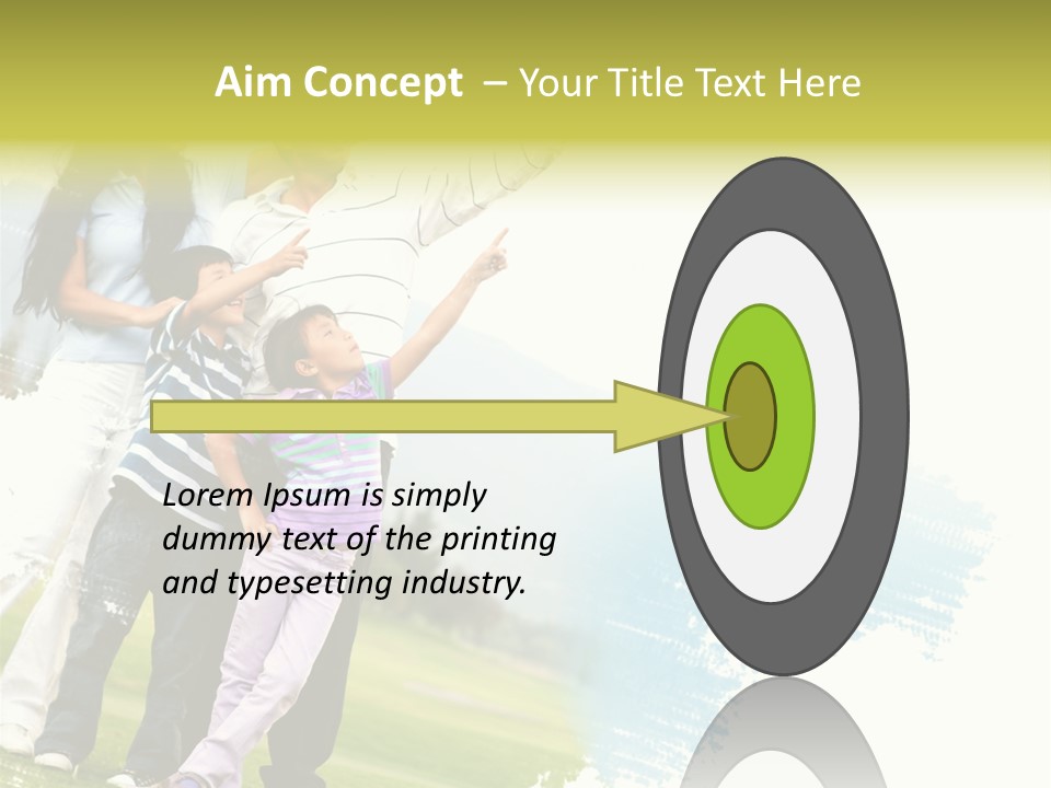 Dad Person Togetherness PowerPoint Template