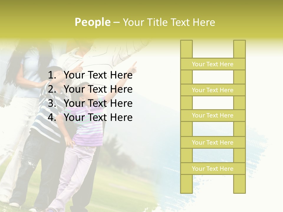 Dad Person Togetherness PowerPoint Template