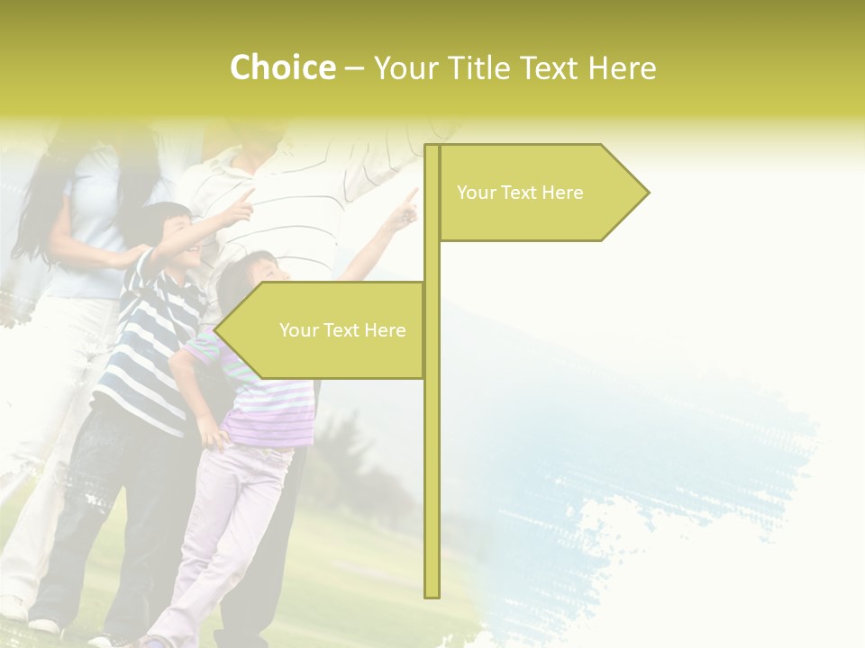 Dad Person Togetherness PowerPoint Template