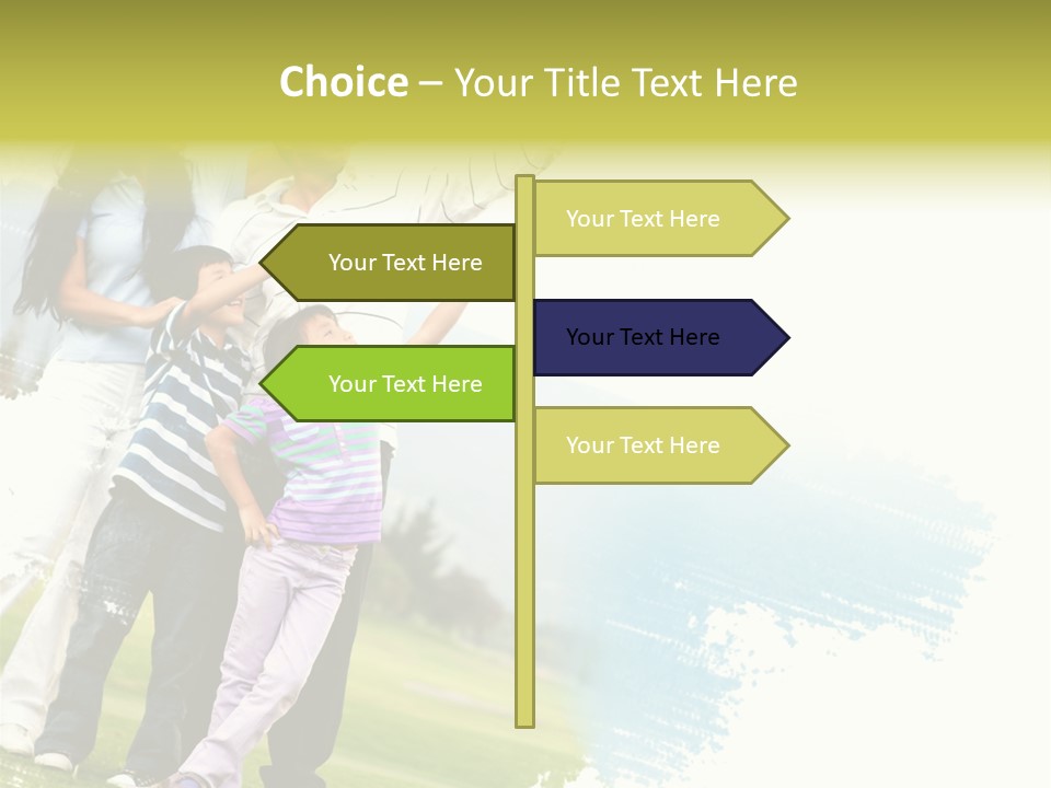 Dad Person Togetherness PowerPoint Template