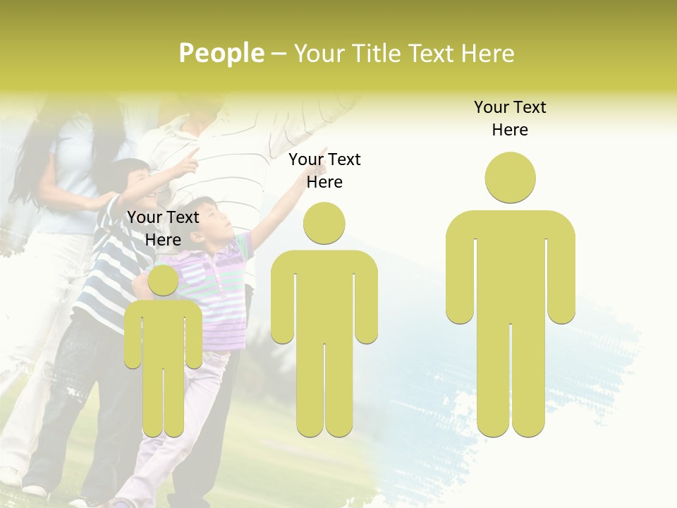 Dad Person Togetherness PowerPoint Template