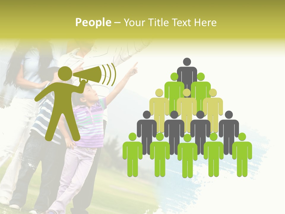 Dad Person Togetherness PowerPoint Template