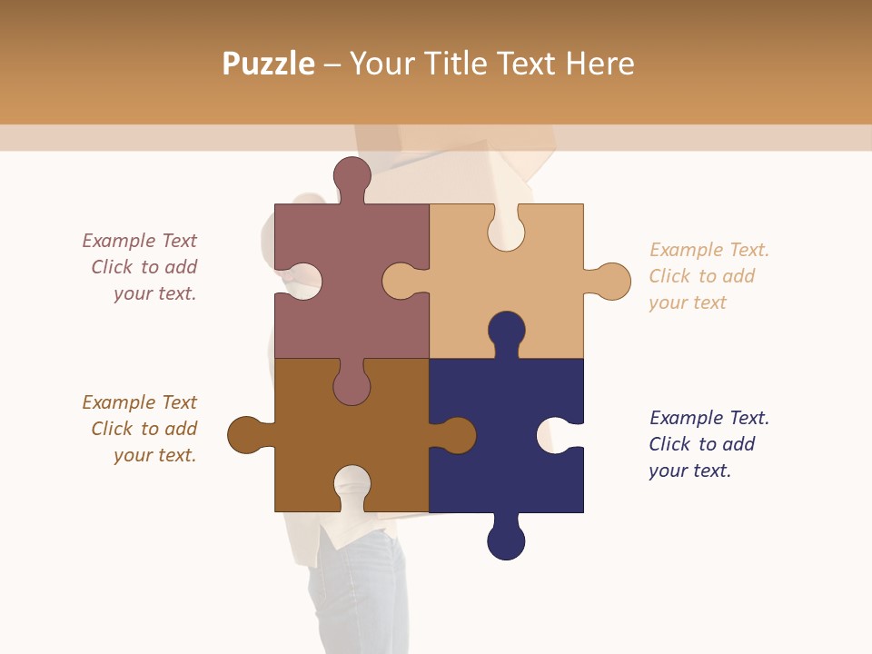 Postman Shipment Package PowerPoint Template