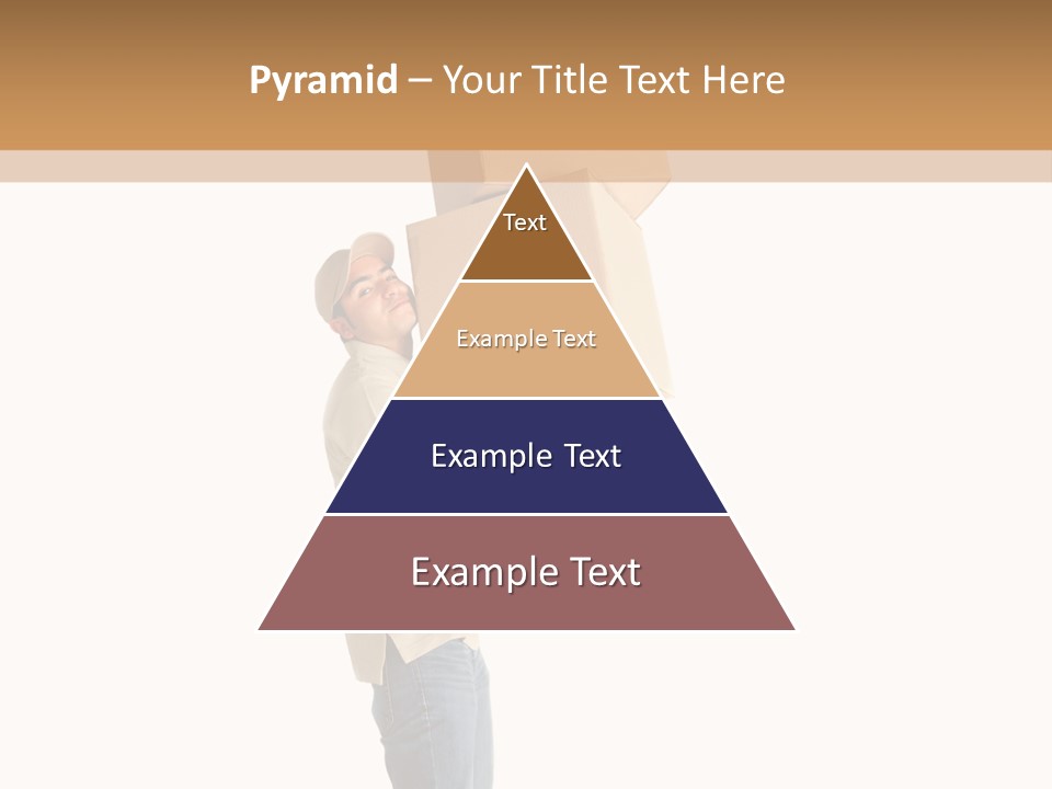 Postman Shipment Package PowerPoint Template