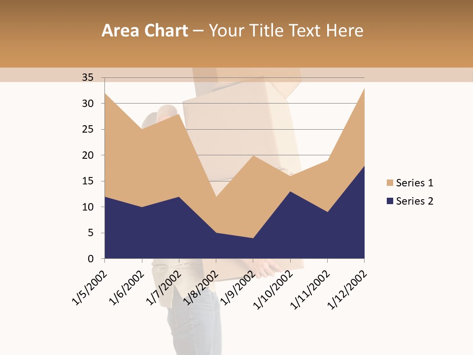 Postman Shipment Package PowerPoint Template