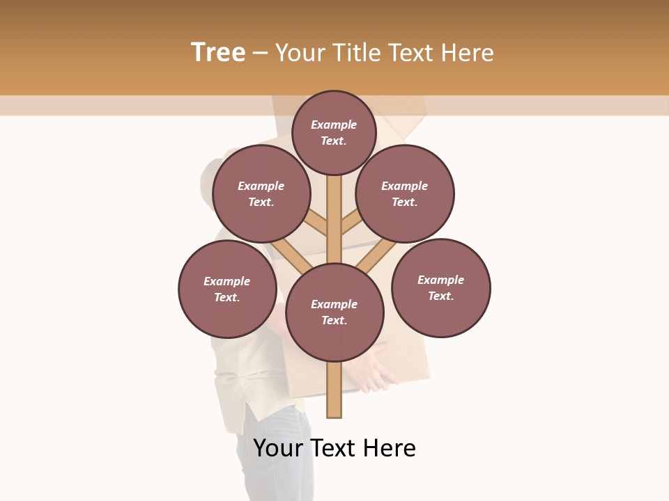 Postman Shipment Package PowerPoint Template