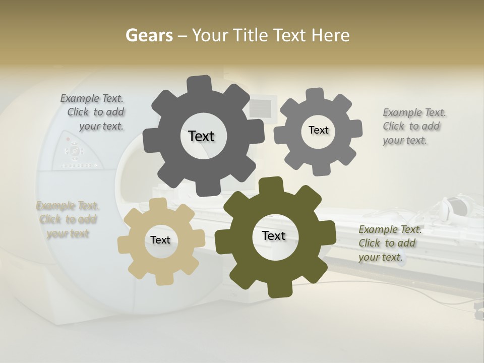 Medical Cancer Resonance PowerPoint Template