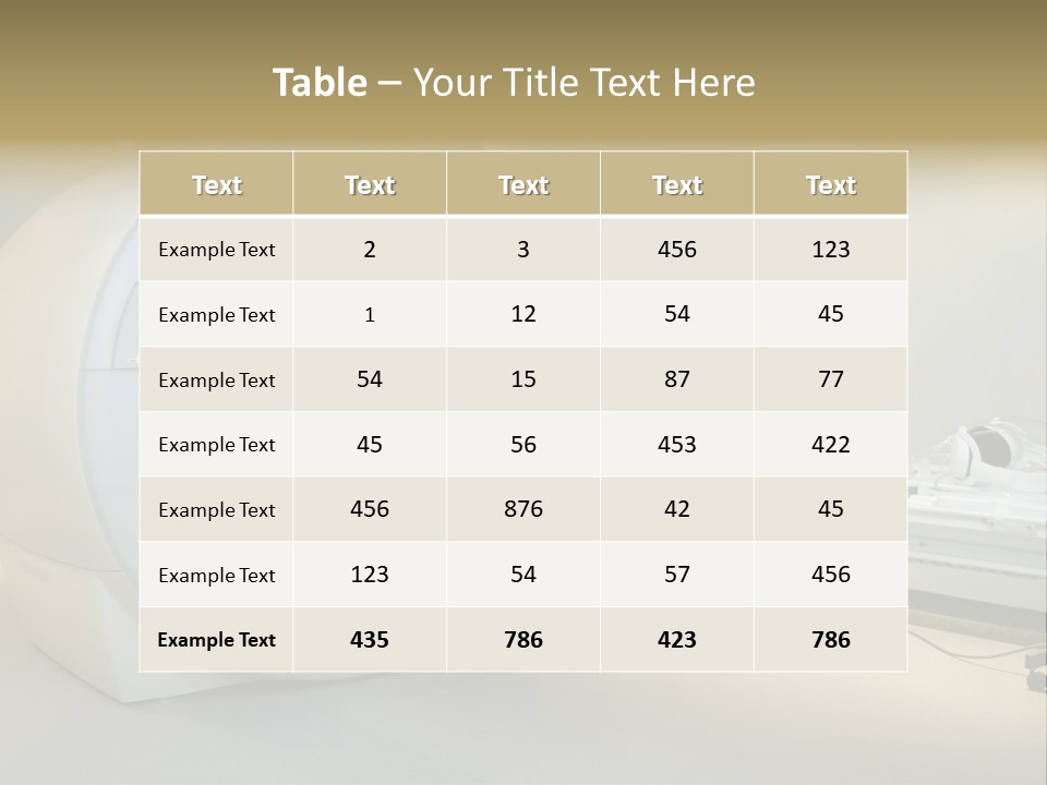 Medical Cancer Resonance PowerPoint Template