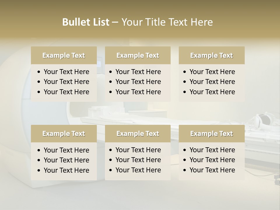 Medical Cancer Resonance PowerPoint Template