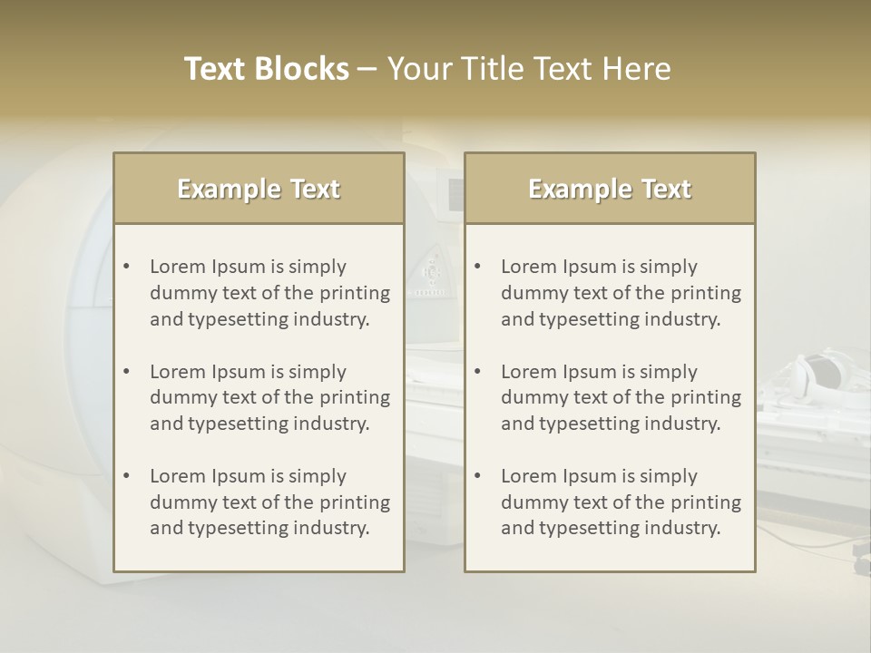Medical Cancer Resonance PowerPoint Template