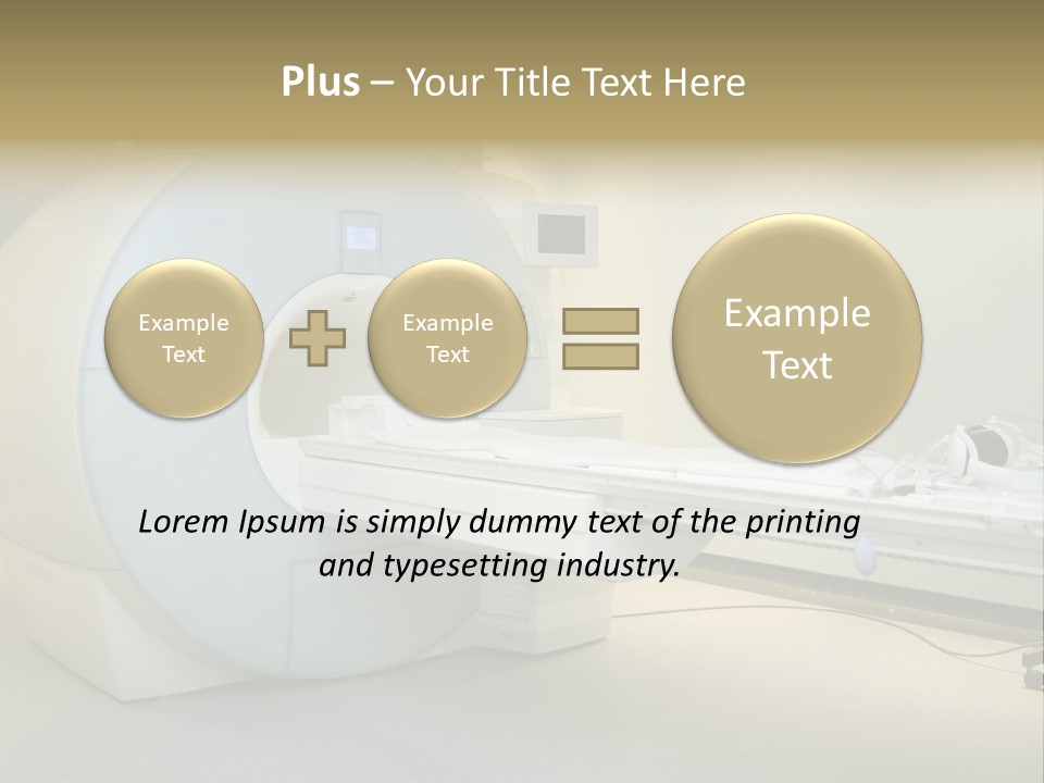 Medical Cancer Resonance PowerPoint Template