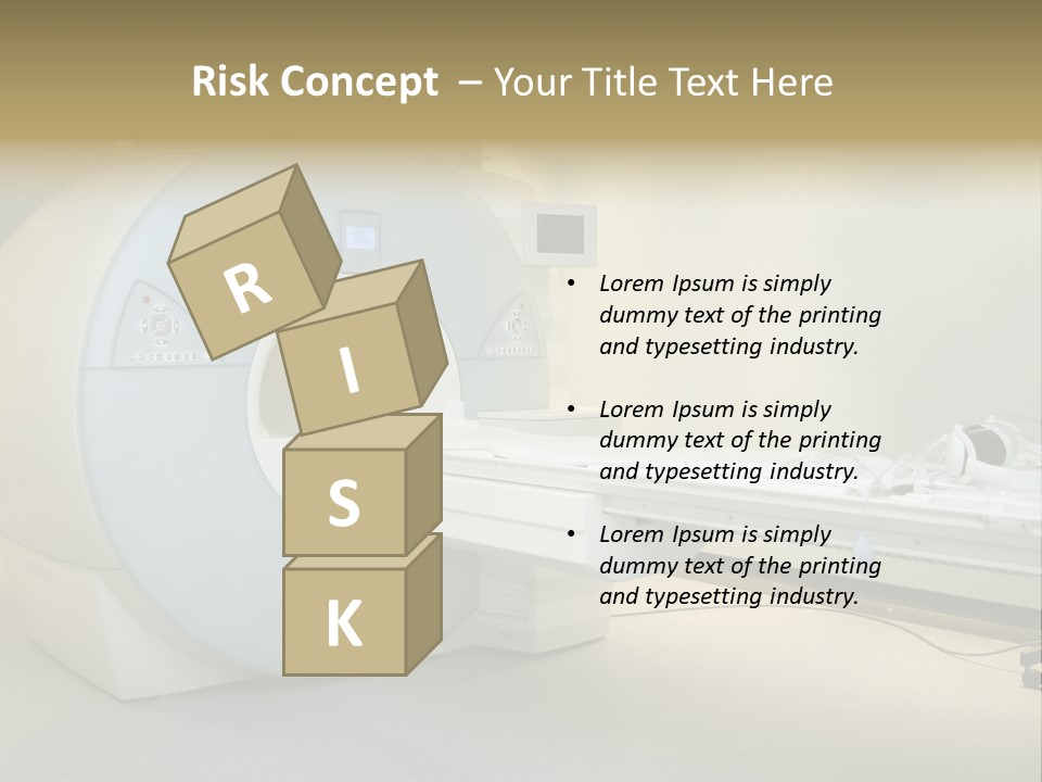 Medical Cancer Resonance PowerPoint Template