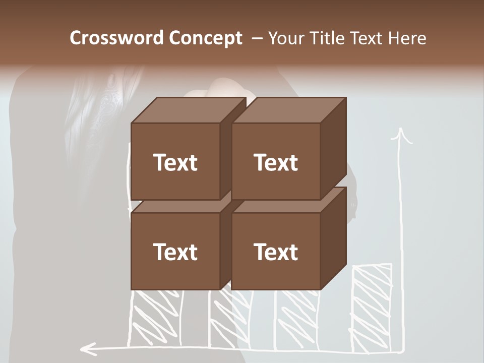Turnover Pointing Graph PowerPoint Template