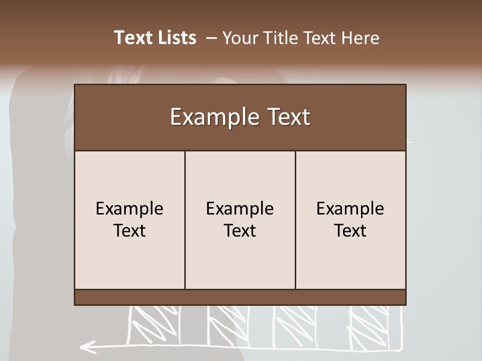 Turnover Pointing Graph PowerPoint Template